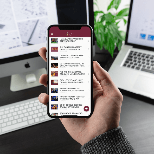 Bradford City AFC Official App